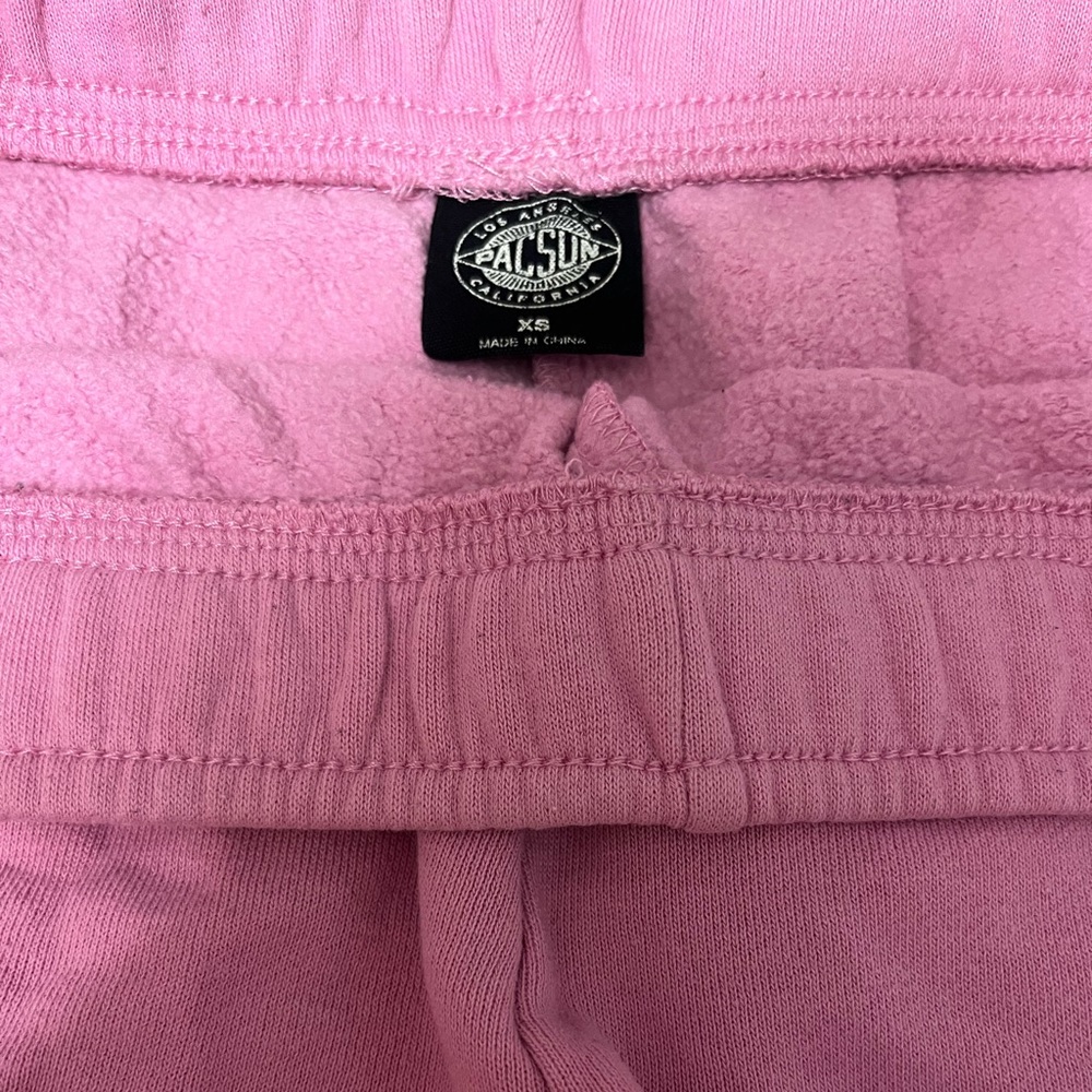 PacSun Pink Pacific Sunwear Mini Sweat Shorts - Picture 5 of 5